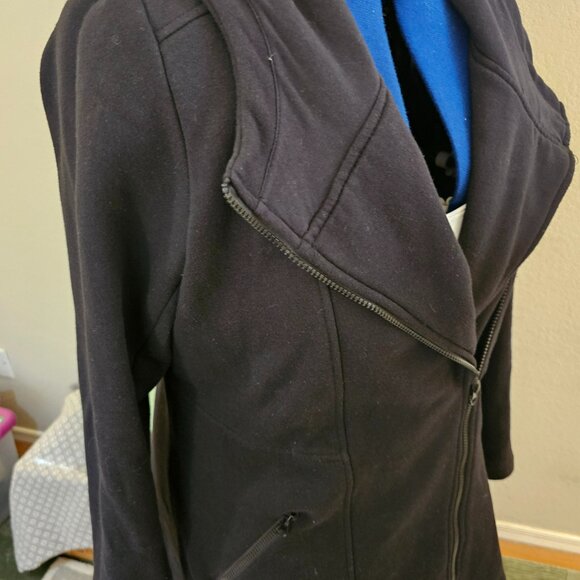 Torrid Black Cotton Coat - Picture 4 of 5